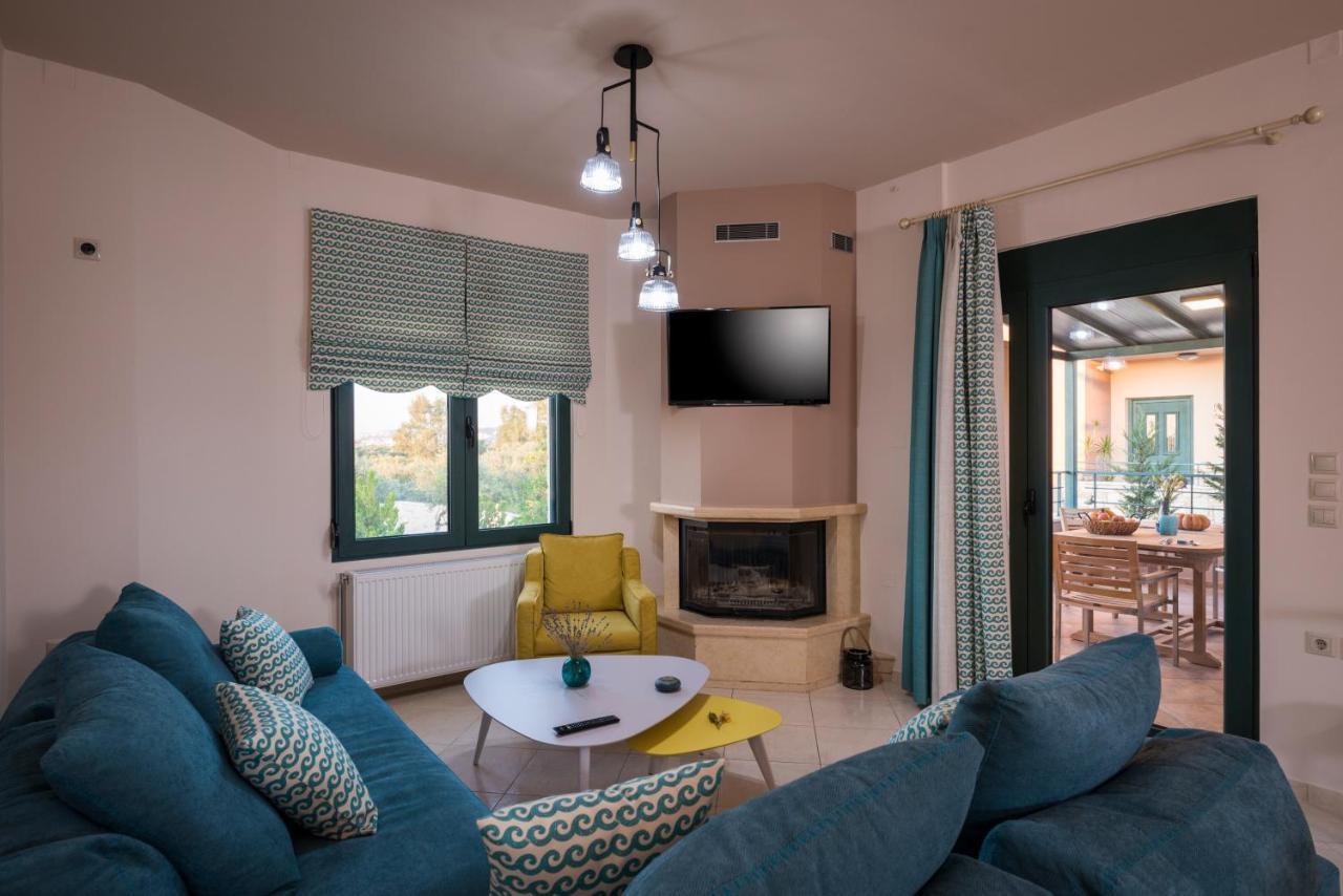 Antonia Blue Villa Mourniaí Dış mekan fotoğraf