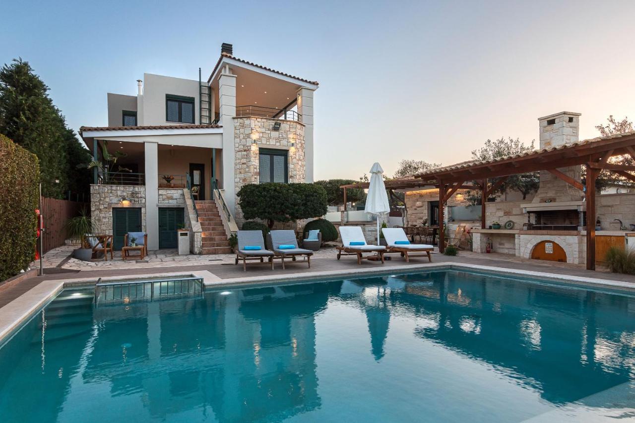 Antonia Blue Villa Mourniaí Dış mekan fotoğraf